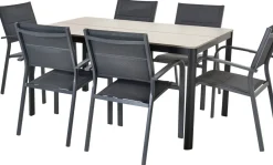 Brico Tuintafels-Central Park Tuintafel Levanzo Aluminium 150X90Cm