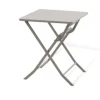 Brico Tuintafels-Central Park Tuintafel Stacy Inklapbaar Taupe 60X60Cm