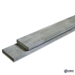Brico Terrasplanken En Tegels-Central Park Vlonderplank Naaldhout 2,8X14,5X240Cm