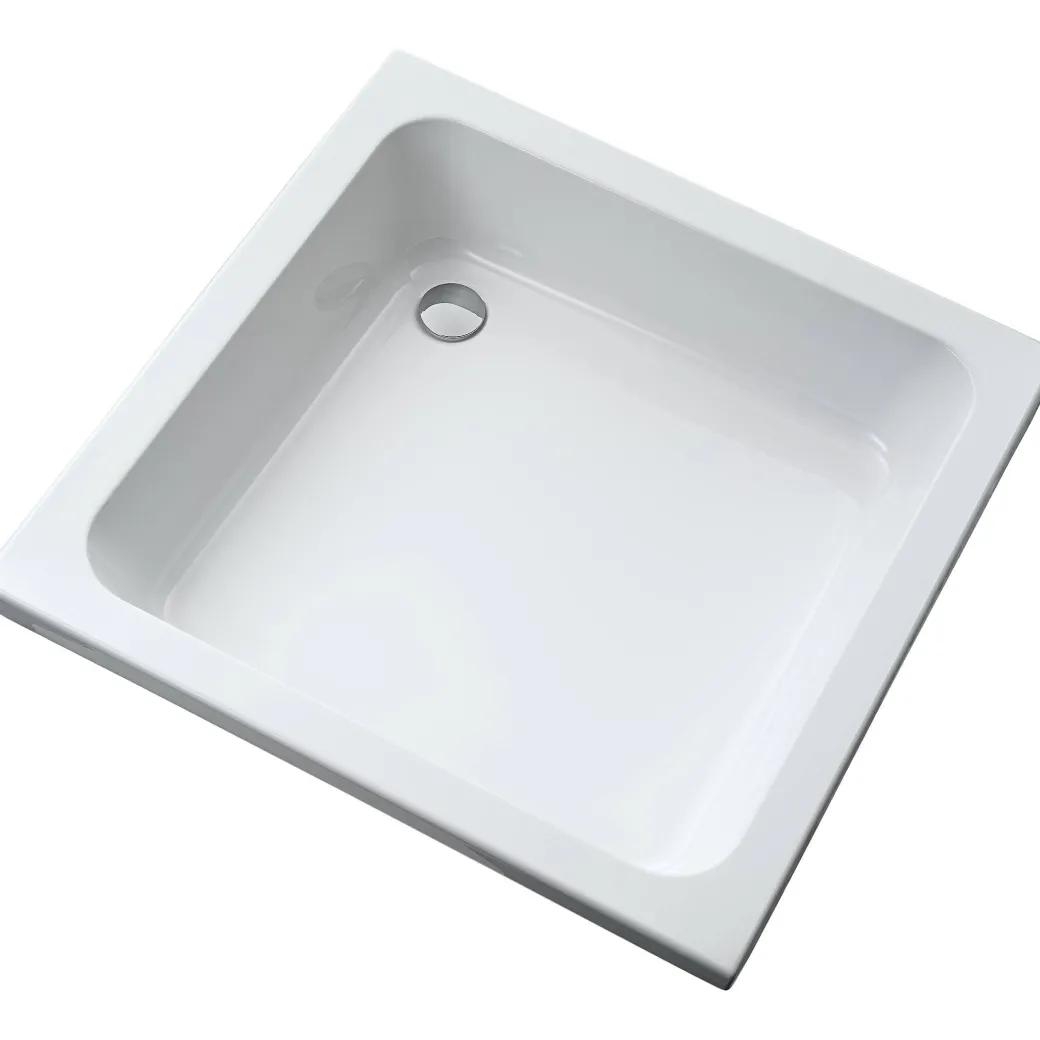 Ceravid Bathline Classic Receveur De Douche En Acrylique 80X80X15 Cm|Brico Discount