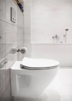 Cersanit Hangtoilet Moduo Wit | Soft-Close & Quick Release Toiletzitting | Randloos Toiletpot|Brico Clearance