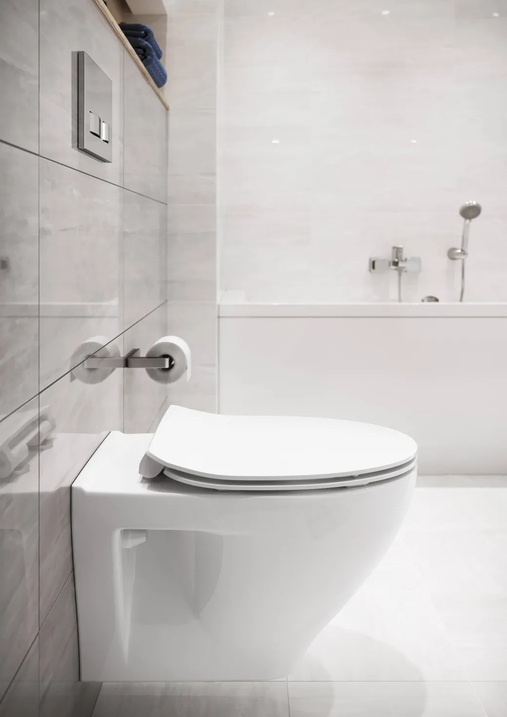 Cersanit Hangtoilet Moduo Wit | Soft-Close & Quick Release Toiletzitting | Randloos Toiletpot|Brico Clearance