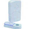 Brico Deurbellen-Chacon Draadloze Bel 30M Wit