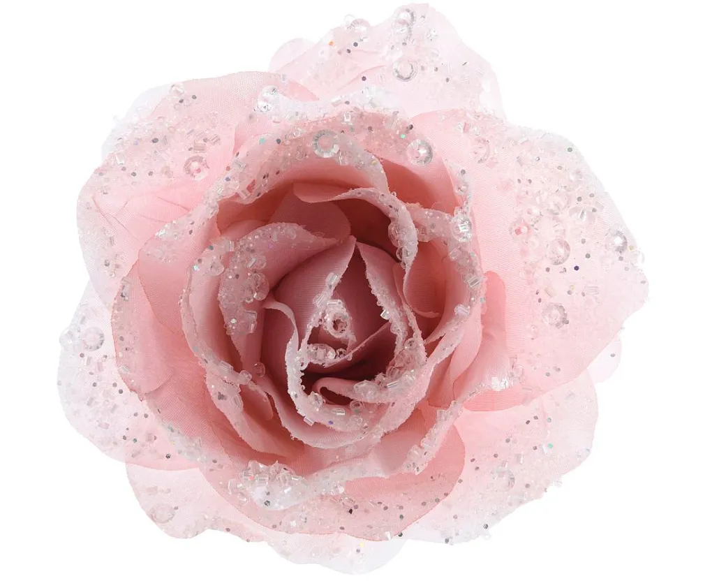Clip Roos Roze 14Cm|Brico Hot