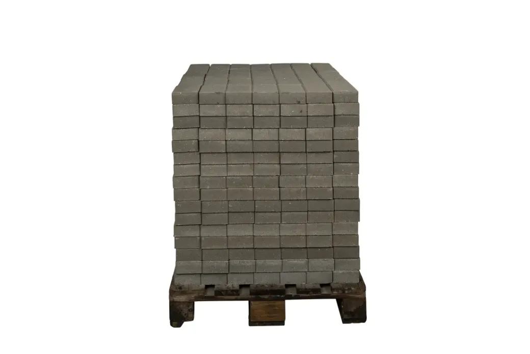 Brico Stenen En Klinkers-Coeck Beton Straatsteen Met Afgeschuind Rand Grijs 22X11X5Cm 560St
