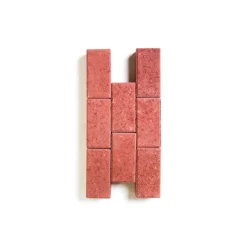 Brico Betontegels-Coeck Betonkeien Rood 22X11X7Cm Velling 3,5/5,5 Benor