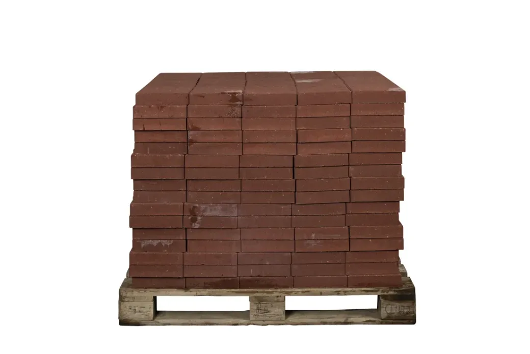 Brico Stenen En Klinkers-Coeck Betonklinker Met Vellingkant Rood 22X11X5Cm 560 Stuks