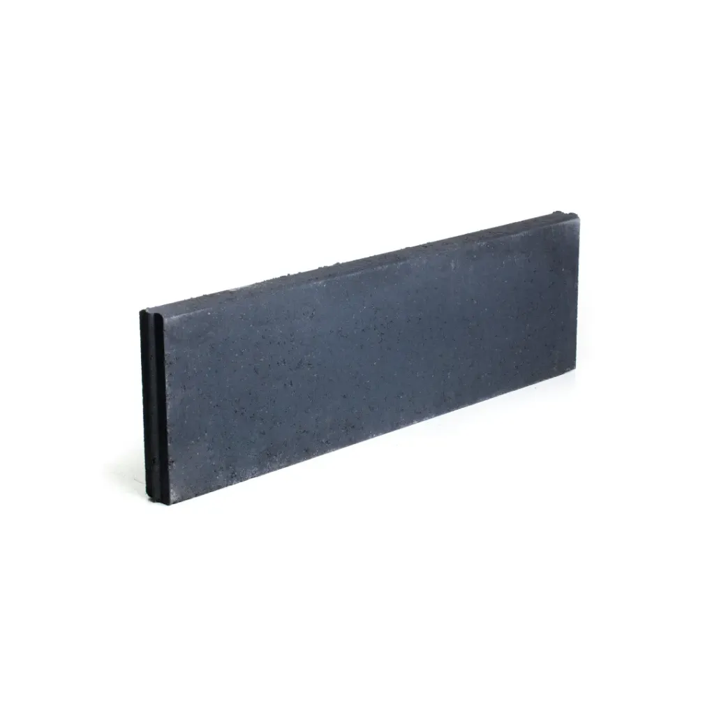 Brico Opsluitbanden & Boordstenen-Coeck Boordsteen Beton Zwart T&G 100X30X6Cm