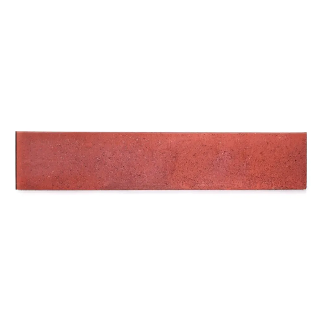 Brico Opsluitbanden & Boordstenen-Coeck Boordsteen Rood 100X20X6Cm