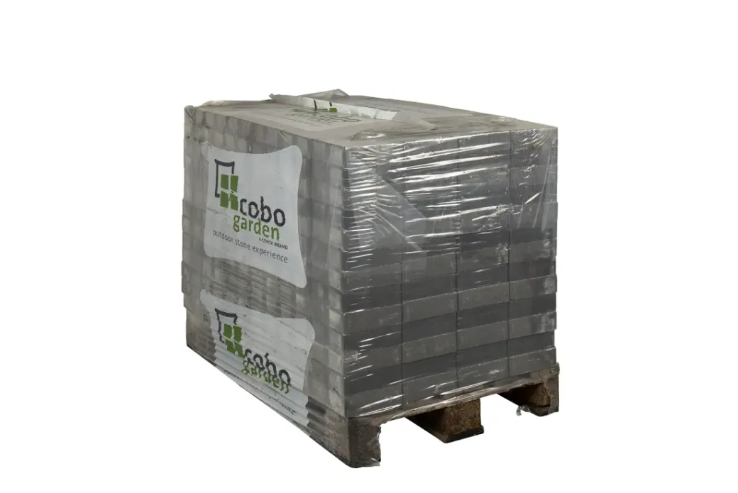 Brico Stenen En Klinkers-Coeck Getrommelde In-Line Klinker Grijs-Zwart 20X20X6Cm 312St