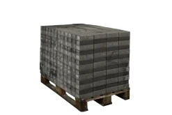 Brico Stenen En Klinkers-Coeck Getrommelde In-Line Klinker Grijs-Zwart 20X20X6Cm 312St