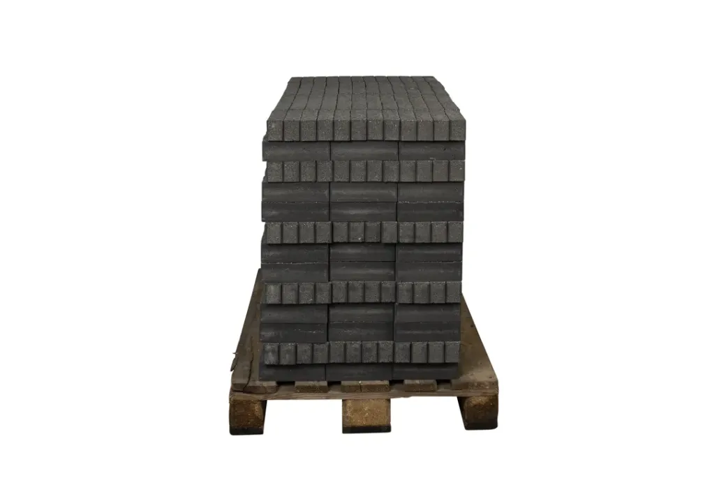 Brico Stenen En Klinkers-Coeck Getrommelde In-Line Klinker Zwart 20X5X6Cm 936St