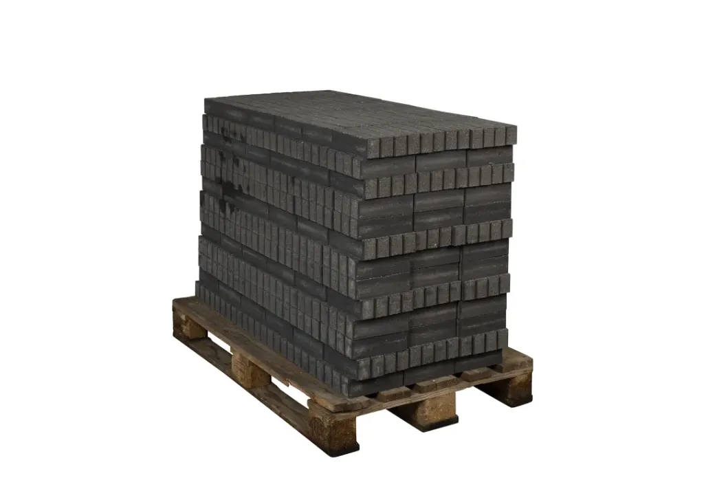 Brico Stenen En Klinkers-Coeck Getrommelde In-Line Klinker Zwart 20X5X6Cm 936St