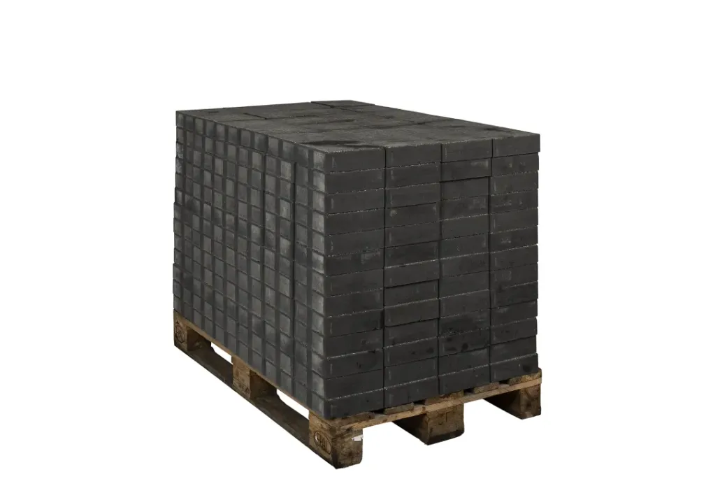 Brico Stenen En Klinkers-Coeck Getrommelde In-Line Klinker Zwart 20X20X6Cm 312St