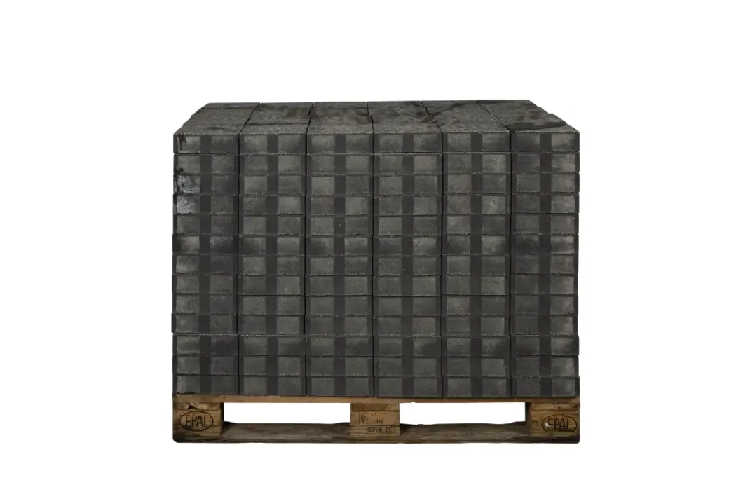 Brico Stenen En Klinkers-Coeck Getrommelde In-Line Klinker Zwart 20X20X6Cm 312St