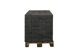 Brico Stenen En Klinkers-Coeck Getrommelde In-Line Klinker Zwart 20X20X6Cm 312St