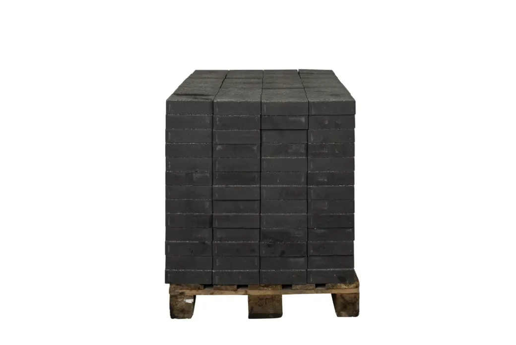 Brico Stenen En Klinkers-Coeck Getrommelde In-Line Klinker Zwart 20X20X6Cm 312St