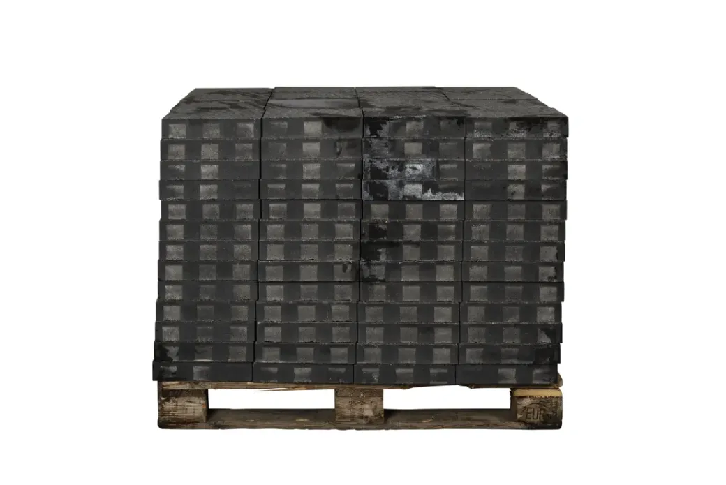 Brico Stenen En Klinkers-Coeck Getrommelde In-Line Klinker Zwart 20X30X6Cm 208St