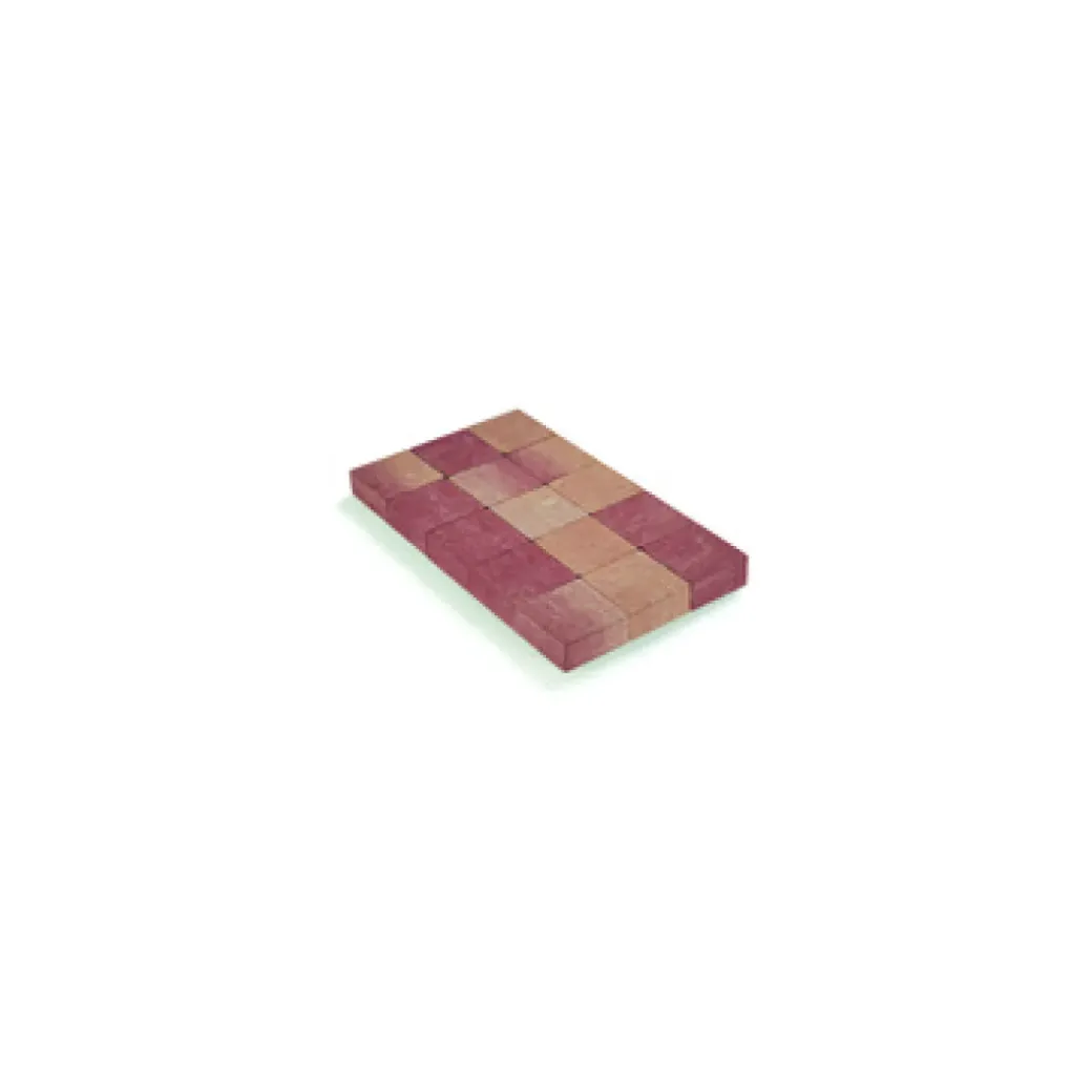 Brico Stenen En Klinkers-Coeck Getrommelde In-Line Klinker Rozerood 15X15X6Cm 520St