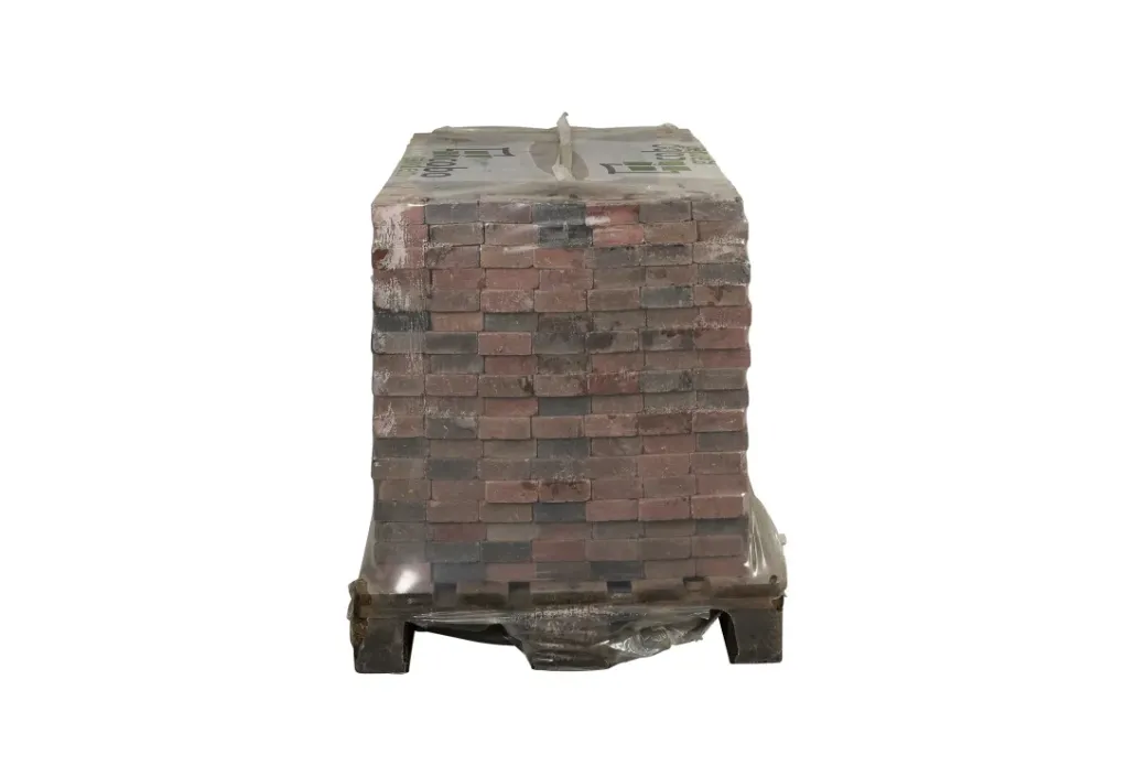 Brico Stenen En Klinkers-Coeck Getrommelde Klinker 10X10X4Cm Herfstkleuren 1386 Stuks