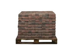 Brico Stenen En Klinkers-Coeck Getrommelde Klinker 10X10X4Cm Herfstkleuren 1386 Stuks