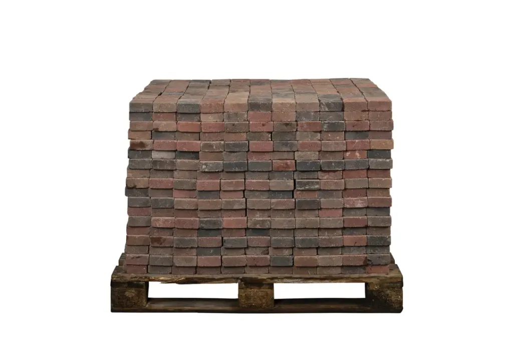 Brico Stenen En Klinkers-Coeck Getrommelde Klinker 10X10X4Cm Herfstkleuren 1386 Stuks