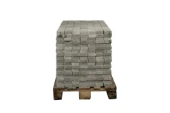 Brico Stenen En Klinkers-Coeck Getrommelde Klinker 10X10X4Cm Grijs 1386 Stuks