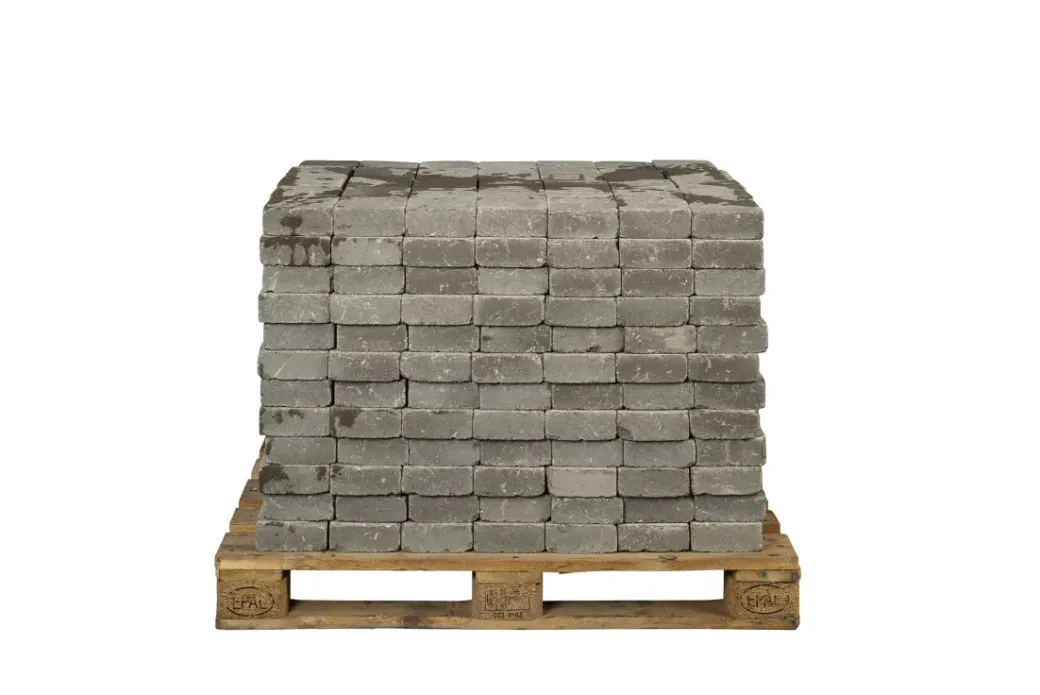 Brico Stenen En Klinkers-Coeck Getrommelde Klinker Grijs 15X15X6Cm 420St