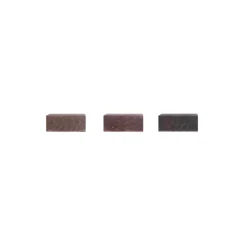 Brico Stenen En Klinkers-Coeck Kassei Bruin-Zwart In-Line Getrommeld 15X15X6Cm