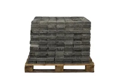 Brico Stenen En Klinkers-Coeck Kassei Grijs-Zwart Getrommeld 15X15X5Cm 525 Stuks + Palet 3004837
