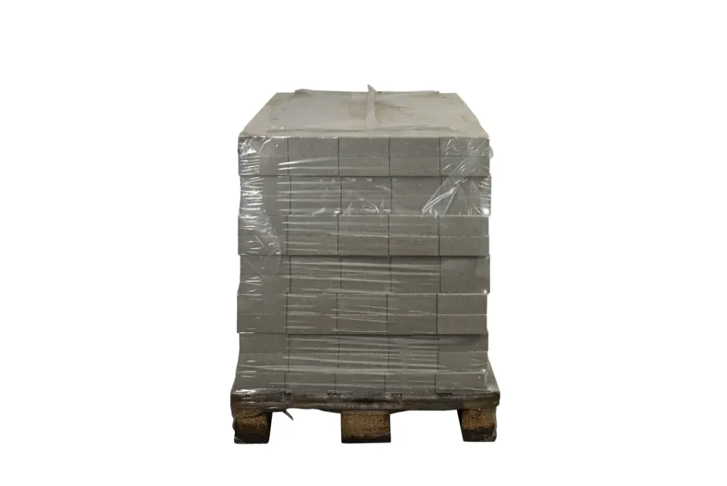 Brico Stenen En Klinkers-Coeck Kassei In-Line Grijs Getrommeld 15X15X6Cm 520 Stuks + Palet 3004837