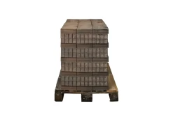 Brico Stenen En Klinkers-Coeck Kassei In-Line Herfstkleurig Getrommeld 20X5X6Cm 936 Stuks + Palet 3004837