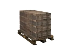 Brico Stenen En Klinkers-Coeck Kassei In-Line Herfstkleurig Getrommeld 20X5X6Cm 936 Stuks + Palet 3004837