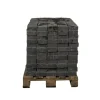 Brico Stenen En Klinkers-Coeck Kassei Zwart Getrommeld 15X15X6Cm 420 Stuks + Palet 3004837
