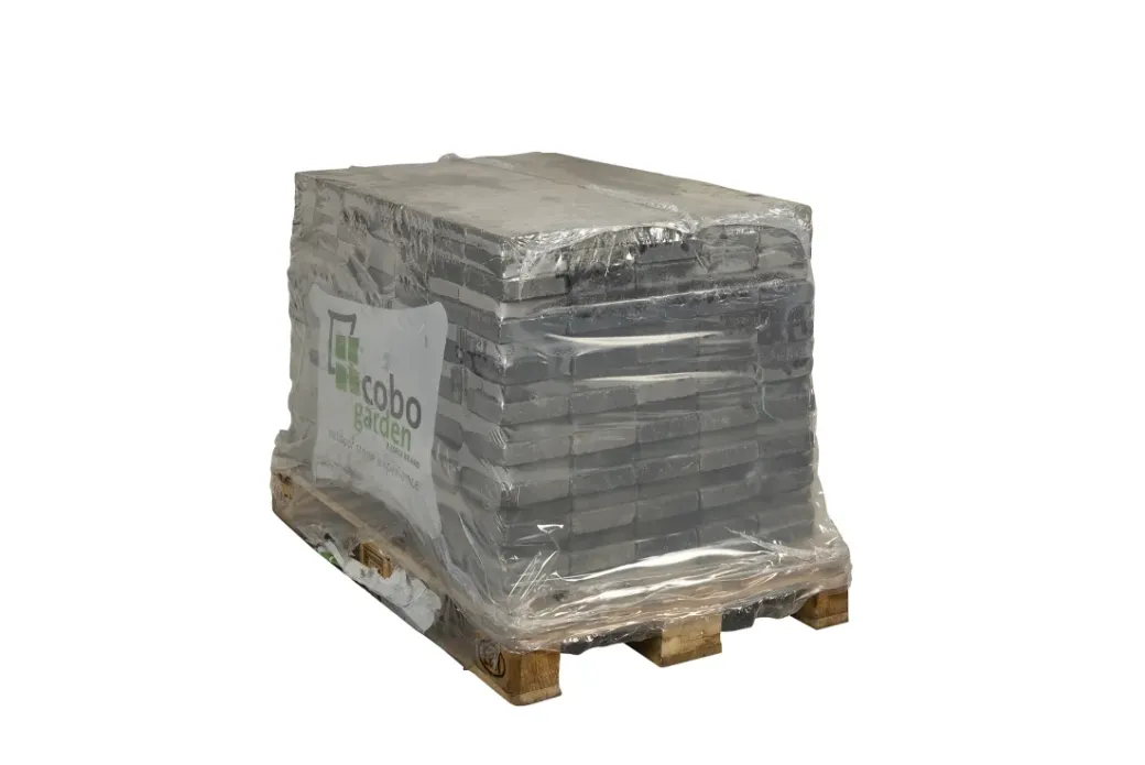 Brico Stenen En Klinkers-Coeck Kassei Zwart-Grijs Getrommeld 15X15X4Cm 630 Stuks + Palet 3004837