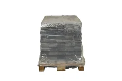 Brico Stenen En Klinkers-Coeck Kassei Zwart-Grijs Getrommeld 15X15X4Cm 630 Stuks + Palet 3004837