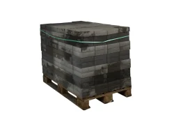 Brico Stenen En Klinkers-Coeck Klinker Grijs-Zwart Ongetrommeld 20X20X6Cm Velling 312 Stuks + Palet 3004837
