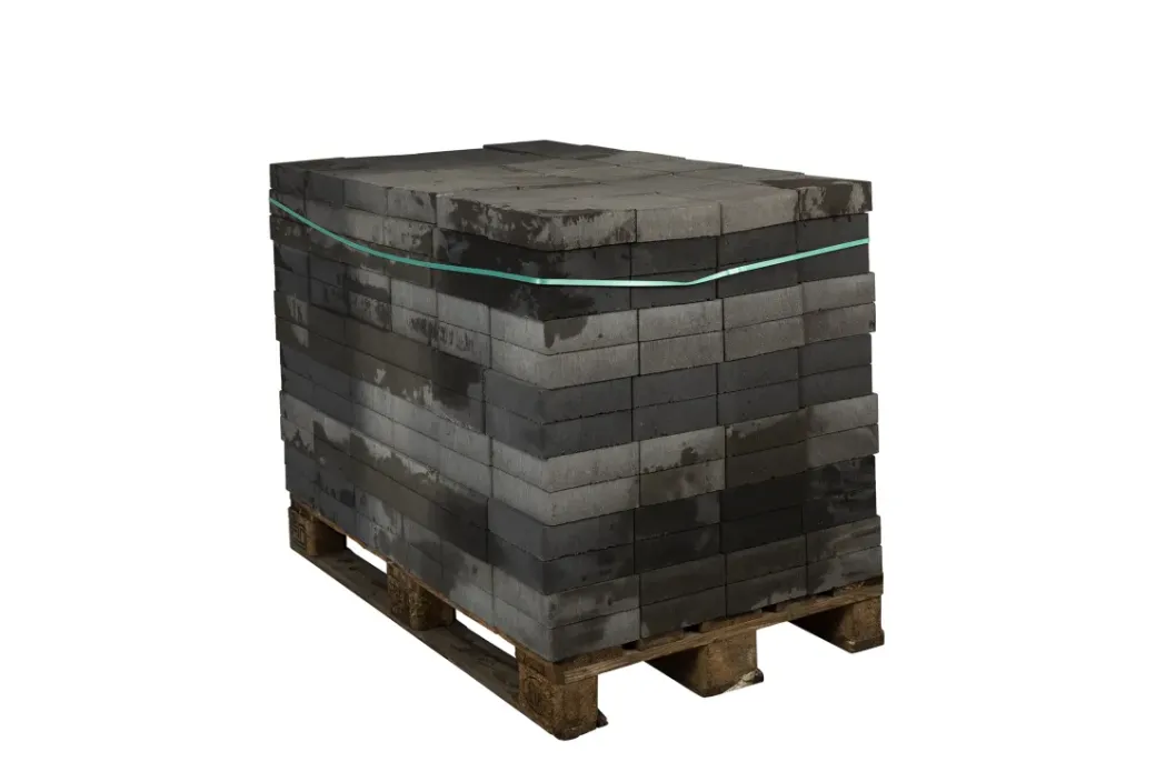 Brico Stenen En Klinkers-Coeck Klinker Grijs-Zwart Ongetrommeld 20X20X6Cm Velling 312 Stuks + Palet 3004837