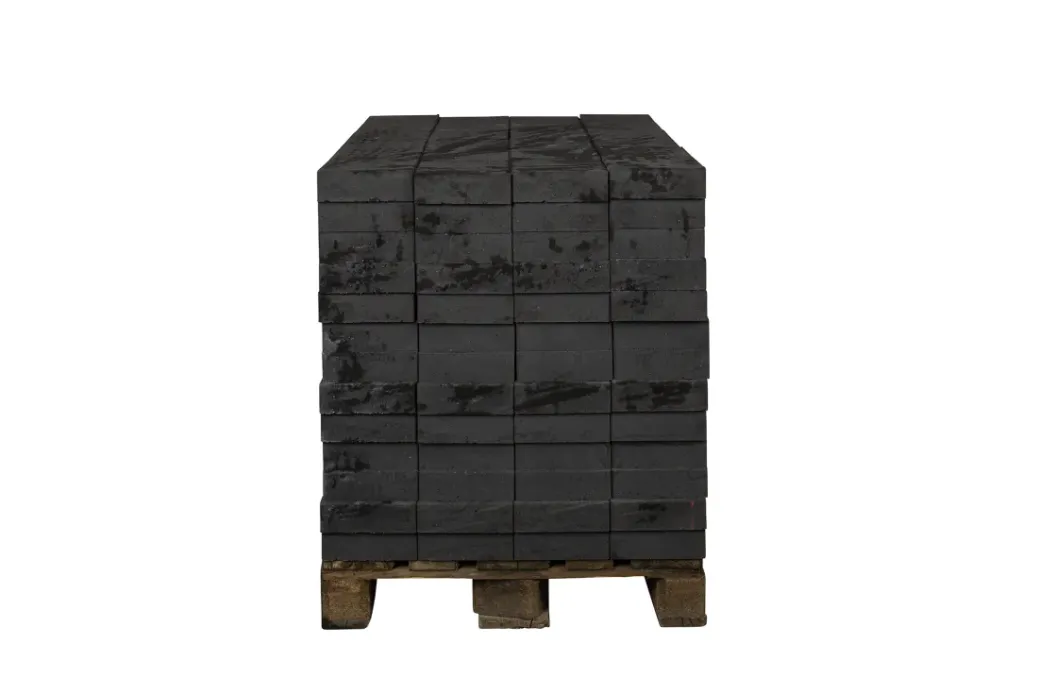 Brico Stenen En Klinkers-Coeck Klinker Zwart Ongetrommeld 20X20X6Cm Velling 312 Stuks + Palet 3004837