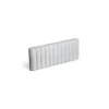 Brico Opsluitbanden & Boordstenen-Coeck Palissade Boordsteen Rond Grijs 50X20X6Cm