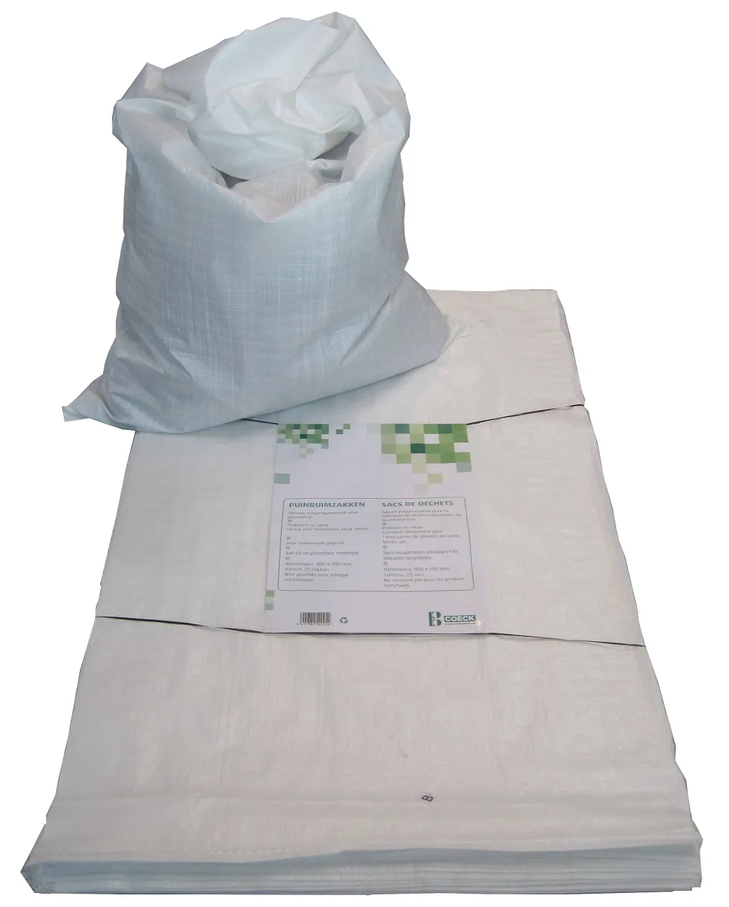Coeck Puinruimzak 50X80Cm 25 Stuks|Brico