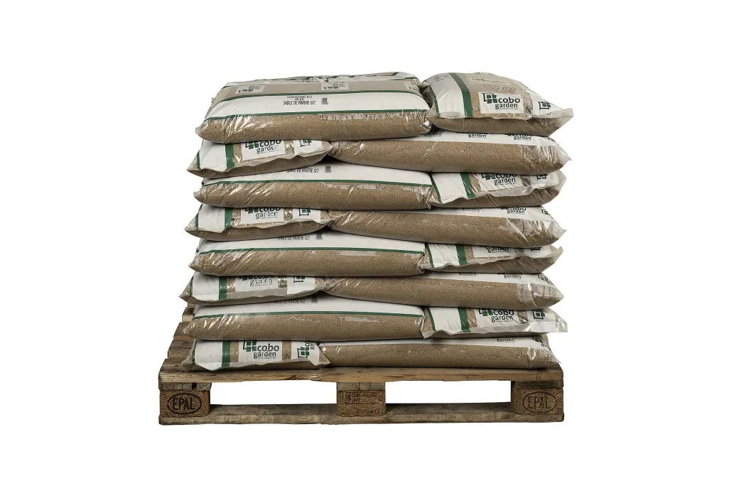 Coeck Rivierzand 0-2Mm 40Kg 40 Stuks + Palet 3004837|Brico New