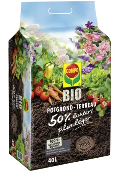 Brico Potgrond-Compo Bio Potgrond Ca. 50% Lichter 40L