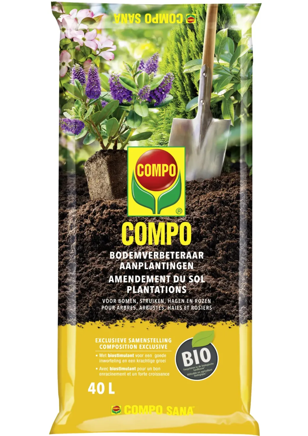 Brico Potgrond-Compo Bodemverbeteraar Aanplantingen 40L