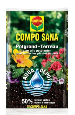 Brico Potgrond-Compo Sana Potgrond Aqua-Depot 40L