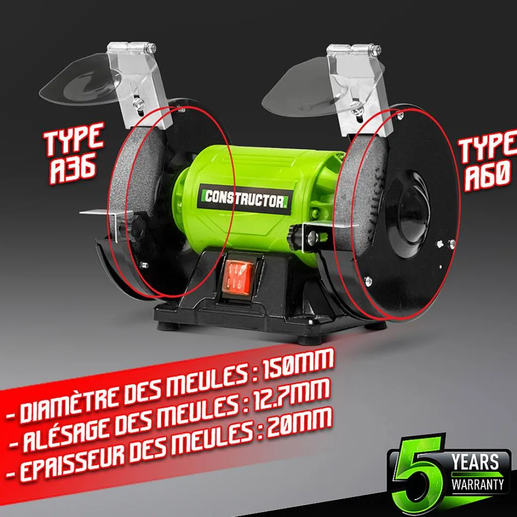 Constructor - Slijpmachine 200W -150Mm|Brico Clearance