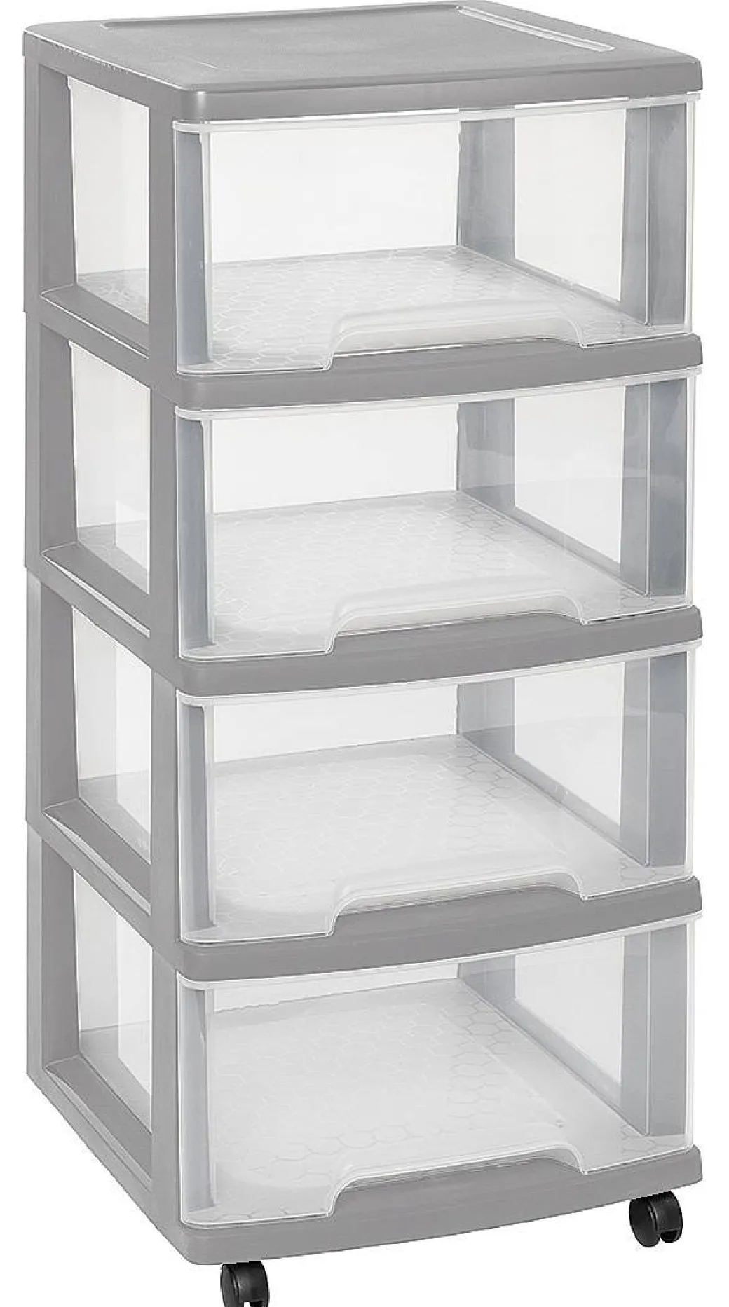Curver Ladesysteem Met Wielen Essentials Lichtgrijs 4X20L|Brico Sale