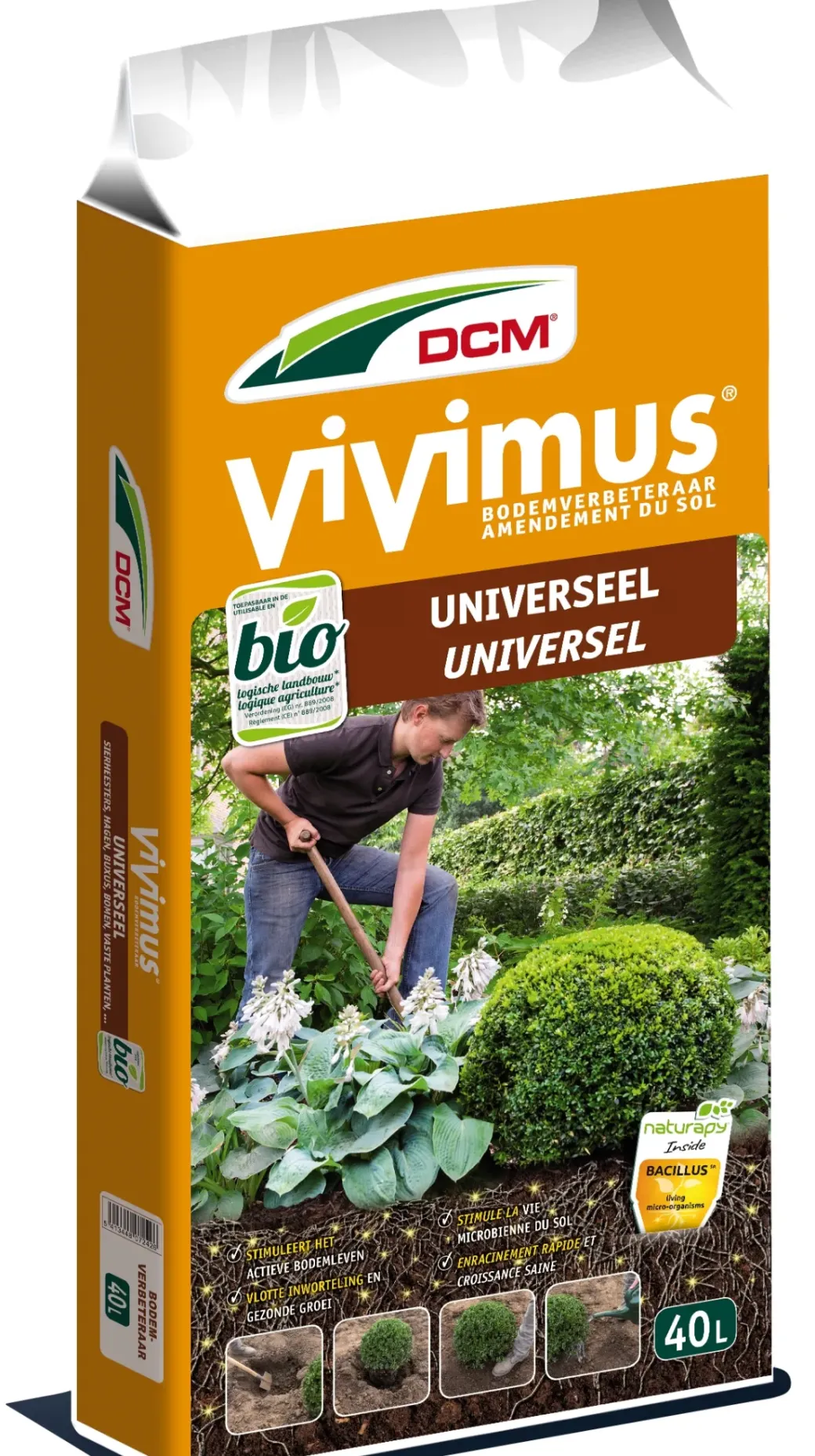 Brico Potgrond-Dcm Bodemverbeteraar Vivimus Uni 40L
