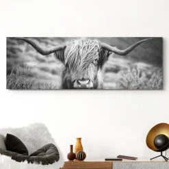 Deco Paneel Schilderij Highlander Schots Mdf 156X52Cm|Brico New
