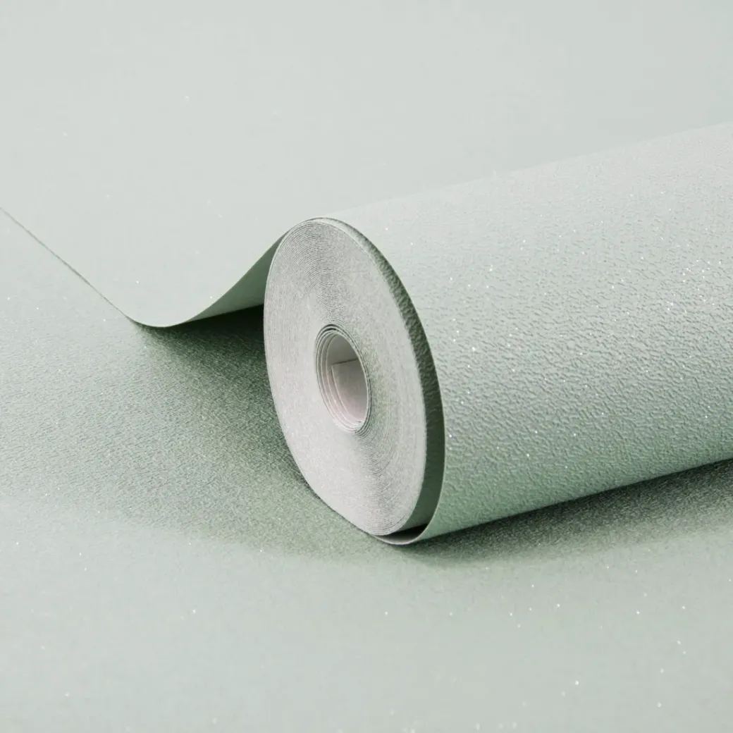 Brico Vliesbehang-Decomode Vliesbehang Basic Glitter Groen